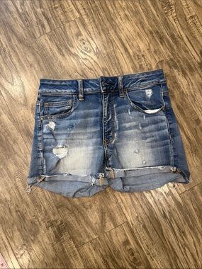 American Eagle Distressed super stretch shorts - 6